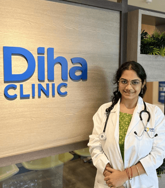 General medicine specialist at Diha Clinic, Nanganallur, Chennai.
