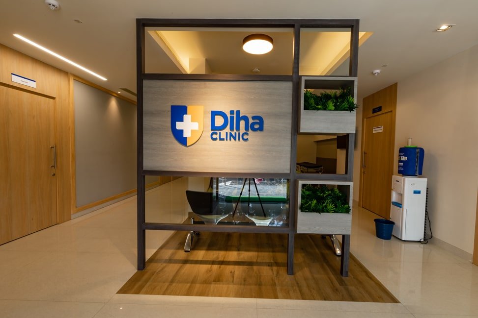 Inside view of Diha Clinic, Nanganallur, Chennai