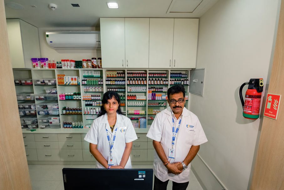 Medical staff at Diha Clinic, Nanganallur, Chennai