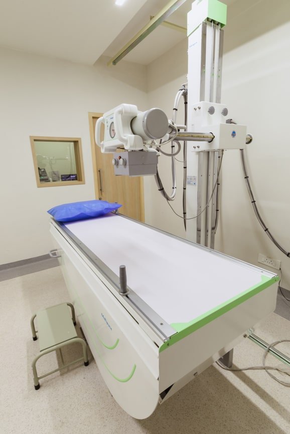 Radiology machine at Diha Clinic, Nanganallur, Chennai