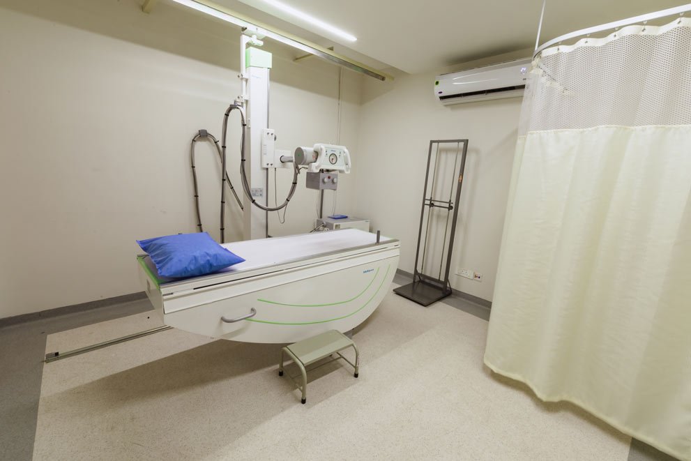 Radiology machine two at Diha Clinic, Nanganallur, Chennai